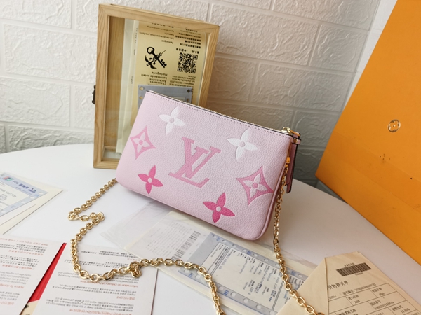 ルイヴィトンバッグ側面デザイン